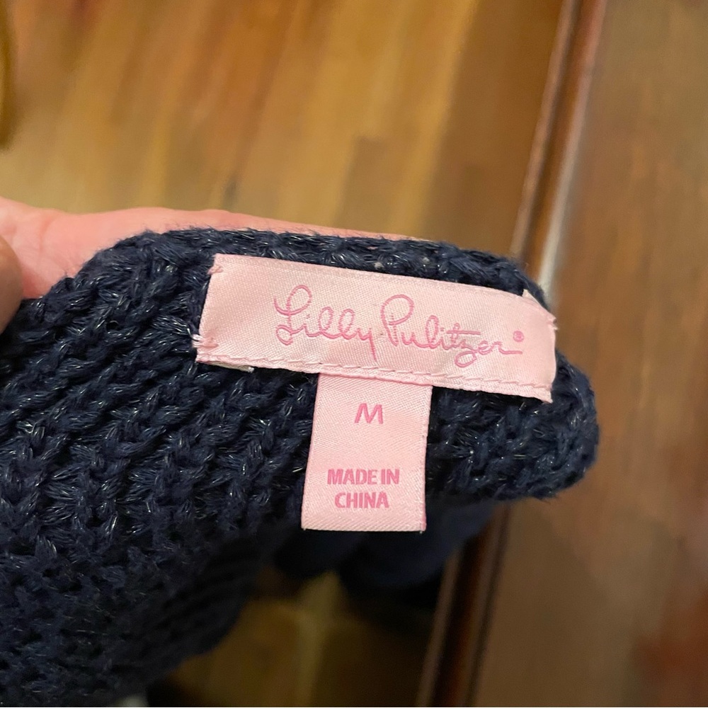 Lilly Pulitzer sweater.